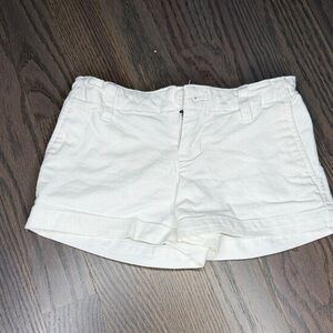 Ralph Lauren Women's Cream Cargo Shorts